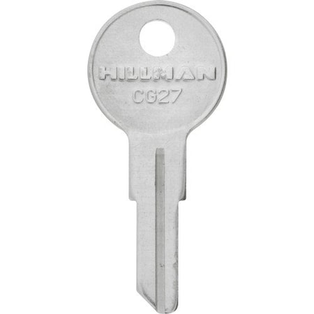 Hillman HILLMAN Traditional Key Automotive Key Blank CG27 Single For Chicago 84872